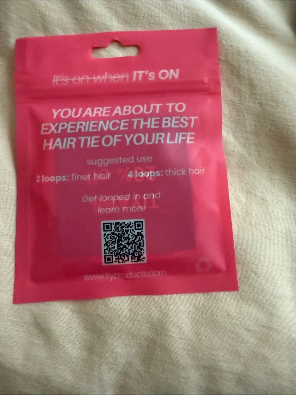 ❤️ 3/$25 TIY Pre-Tied Hair Ties 2-pack